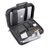 Solo Rockefeller 15.6 Inch Laptop Slim Brief, Black