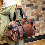 Tidog Korean Shoulder Package Bag Mens Tide Handbag