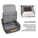 17.3 Inch Convertible Laptop Backpack - Wiwu Multi Functional Travel Rucksack Water Resistant