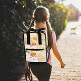 LORVIES Japanese Sakura School Bag for Student Bookbag Teens Travel Backpack Casual Daypack Travel Hiking Camping