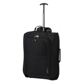 5Cities Lightweight Hand Luggage Bag - Approved Ryanair 2 Wheeled Cabin Baggage. 42L Travel