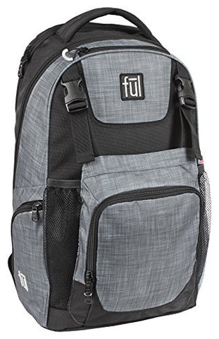 FUL Nomad Backpack (Heather Grey/Black)