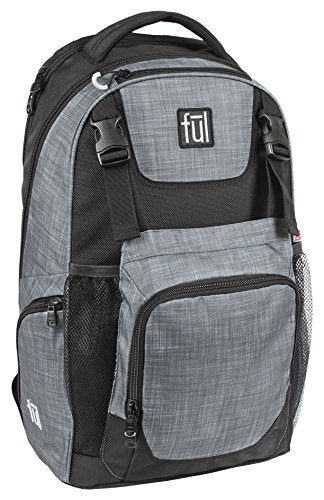 FUL Nomad Backpack (Heather Grey/Black)