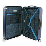 Perry Ellis Nova Hardside Spinner Check In Luggage 29", Navy