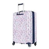 Ricardo Beverly Hills Beaumont 24-inch Check-In Suitcase (White Sparkling Geode Print)