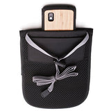 Aqua Quest CONTINENTAL Black Waterproof Travel Document Organizer Bag holds Passport, Money,