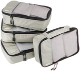 Amazonbasics Small  Packing Cubes - 4 Piece Set, Gray