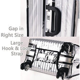 Luggage Cover 24 Inch Suitcase Cover Rolling Luggage Cover Protector Clear PVC Suitcase Cover for