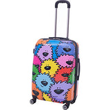 Ed Heck Luggage Sebastian 25 inch 8-Wheel Hardside Spinner (Multi)