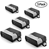 Lermende Travel Shoe Bags Waterproof Nylon Organizer Storage Tote Pouch 5pcs