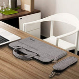 Qishare 13.3" 14" Laptop Case, Laptop Shoulder Bag, Multi-Functional Notebook Sleeve, Carrying Case