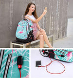 Rolling Backpack Wheeled School Travel Backpack High Capacity Can Climbing Stairs Waterproof