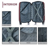 Inusa Philadelphia Lightweight Hardside Spinner 23 Inch