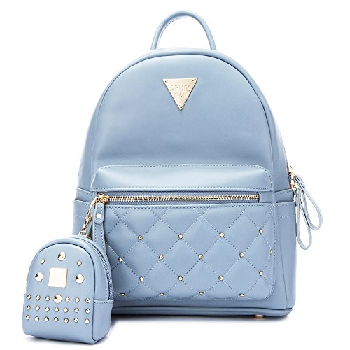 Amazon.com | Mini Backpack Purse for Girls Teenager Cute Leather Backpack  Women Small Shoulder Bag Handbags Blue | Kids' Backpacks