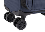 Sammy'S Soft Goods Co. Duluth Expandable 20" Suitcase, Navy/Grey