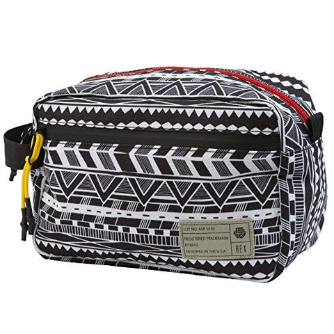 Hex Dopp Kit Travel Toiletry Bag, Global Stripe (GBSP), One Size