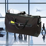 Garment Bag, 37" Golden Pacific 2 In 1 Convertible Travel Duffle Garment Bag.