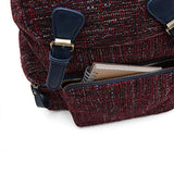 ECOSUSI Women Backpack College Travel Rucksack Vintage Casual Daypack with Drawstring for Teen