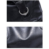 Berchirly Mens Large Messenger Laptop Bag Business Computer Briefcase Bag Black