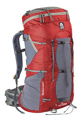Granite Gear Women's Nimbus Trace 85 Ki Backpack, Red/Moon Mist, Short