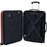 Nautica Surfers Paradise 25 Inch Hardside Spinner, Burgundy/Navy