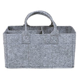 Sammy & Lou Felt Storage Caddy, Gray