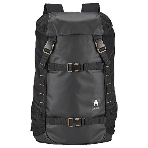 Nixon Landlock Iii Backpack All Black Nylon, One Size