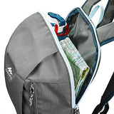 Quechua NH100, 10 Liters Navy Blue Multipurpose Backpack (Khakhi)