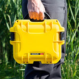 Nanuk 905 Waterproof Hard Drone Case With Custom Foam Insert For Dji Spark – Yellow