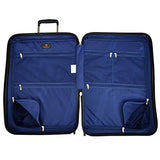 Traveler’S Choice New London 100% Polycarbonate Trunk Spinner Luggage - Gray ( 26-Inch )