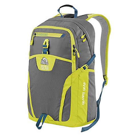 Granite Gear Campus Voyageurs Backpack - Flint/Neolime/Bleumine By Granite Gear