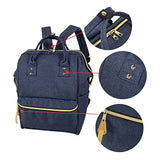 ABage Women's Casual Daypack Bookbag Purse Travel College School Backpack Handbag, Grey