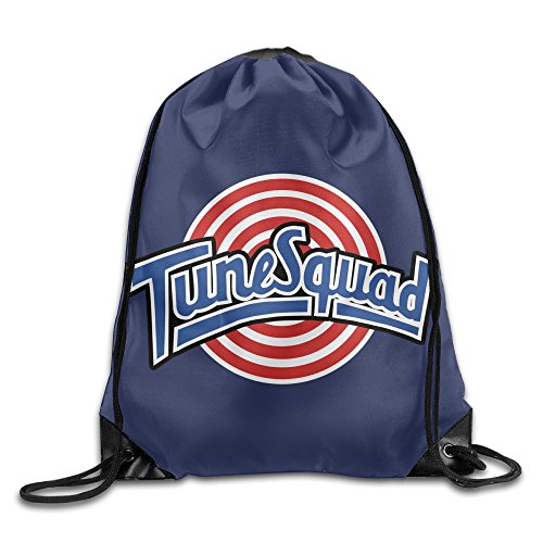 Tune Squad Logo Drawstring Backpack Sackpack Bag
