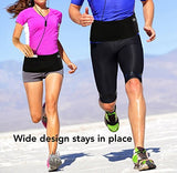 Stashbandz Unisex Travel Money Belt, Running Belt, Fanny And Waist Pack, 4 Large Security Pockets