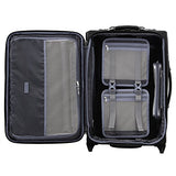 Travelpro Luggage Platinum Elite 22" Carry-On Expandable Rollaboard W/Usb Port, Shadow Black