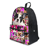 Bigcardesigns 15" French Bulldog Canvas Animal