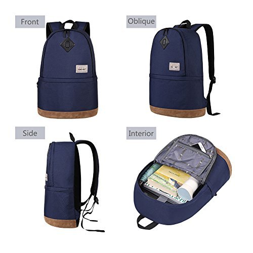 HEXIN Student Book Bag Laptop Backpack with Computer Compartment College Backpack 35L