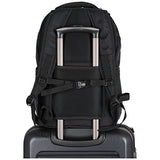 Kenneth Cole Reaction 1680d Poly Dual Compartment 15.6" Computer Backpack, Black, One Size
