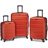 Samsonite Omni 3-Piece Nested Spinner Set - Burnt Orange with Accessory Kit