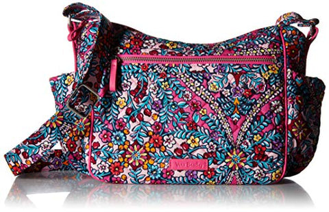 Vera Bradley Iconic On The Go Crossbody, Signature Cotton, Kaleidoscope