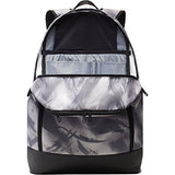 NIKE Brasilia All Over Print Backpack, Atmosphere Grey/Black/White, X-Large