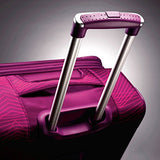 American Tourister Ilite Max Softside Spinner 25, Pink/Purple Stripes