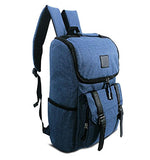 Laptop Outdoor Backpack Travel Hiking Rucksack Camping Knapsack Shoulder Schoolbag Blue