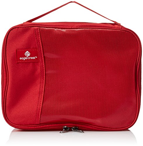 Eagle Creek Travel Gear Luggage Pack-it Clean Dirty Half Cube, Red Fire
