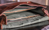 Leather Full Flap Messenger Handmade Bag Laptop Bag Satchel Bag Padded Messenger Bag School Bag
