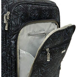 Baggallini 4 Wheel Carry-On, Blue Prism
