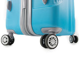 AMKA Sierra 3-Piece Expandable Hardside Spinner Luggage Set Turquoise