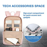 BAGSMART Backpacks for Men College Backpack 15.6’’ Laptop Travel Back Pack with USB Charging Port Computer Bag Work Business College High School