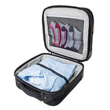 Travelon Women'S Tailored Underseat Bag, Onyx