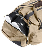 The North Face Unisex Berkeley Duffel ¿ Medium Kelp Tan Dark Heather/Asphalt Grey Light Heather One Size